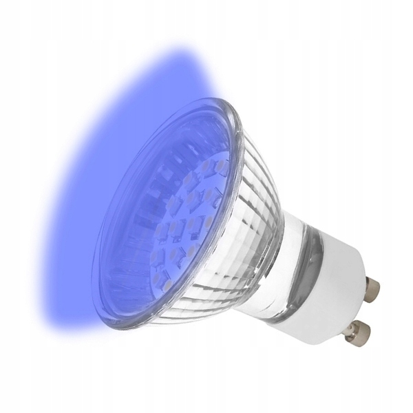 

Żarówka Led 1W Reflektor GU10 Halogen niebieska