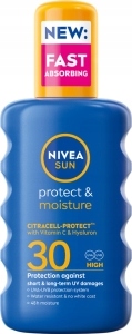 Sun Spray na opalování 200 Ml Protect&Moisture Spf 30 Nivea