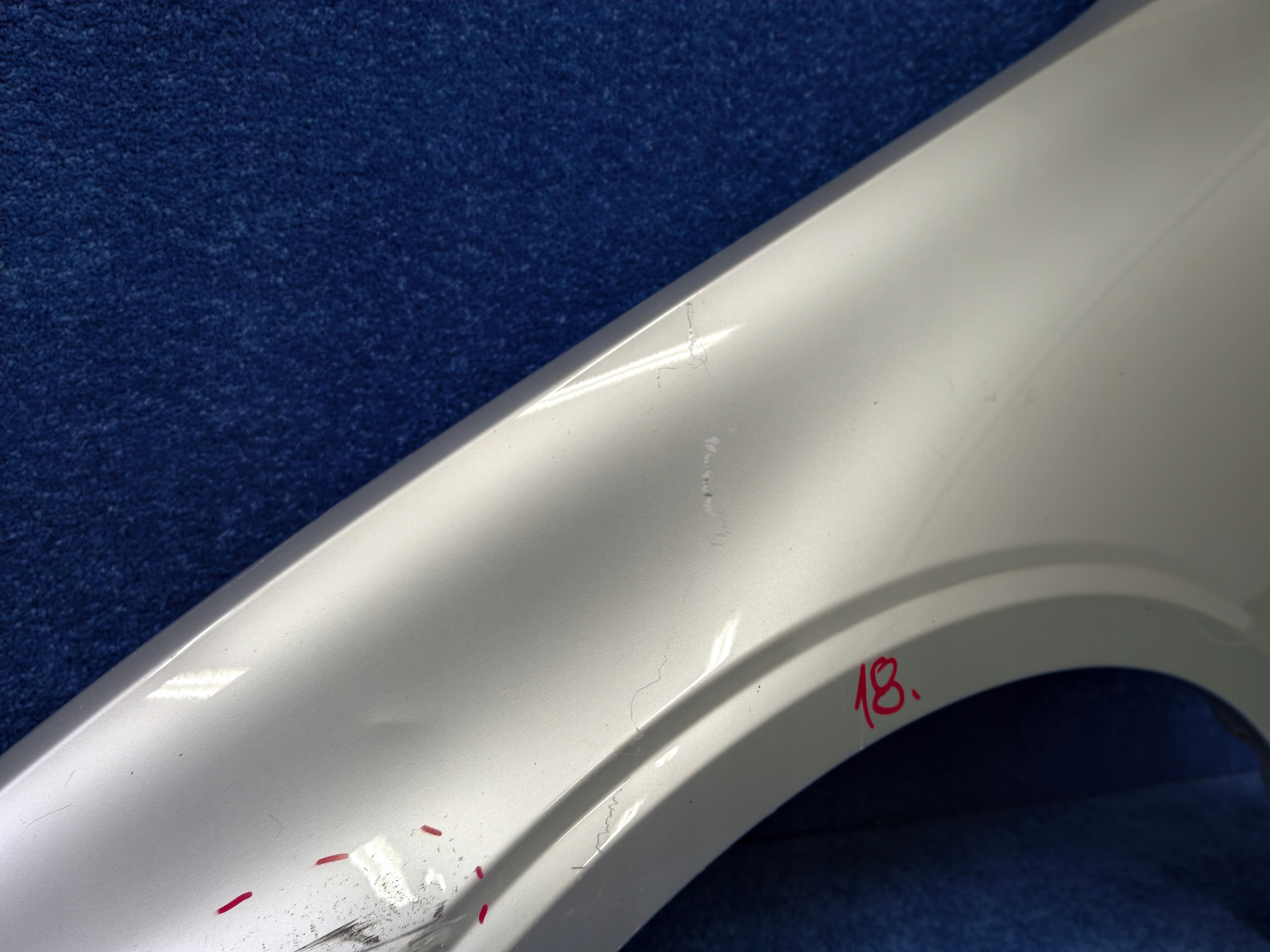 VOLVO S60 III V60 II fender left front left front DO LAKIEROWANIA OPIS!