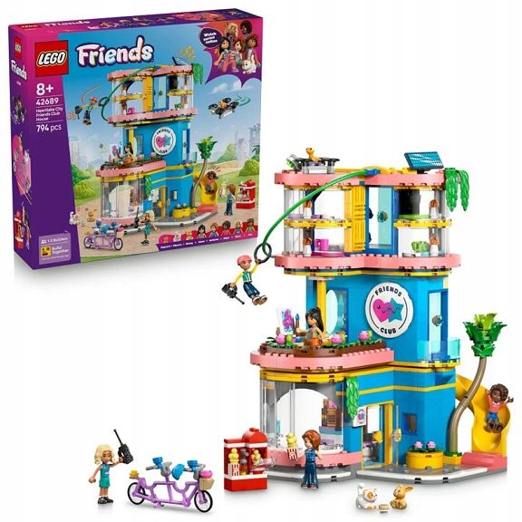 Lego Friends Domeček klubu přátel z městečka Heartlake 42689