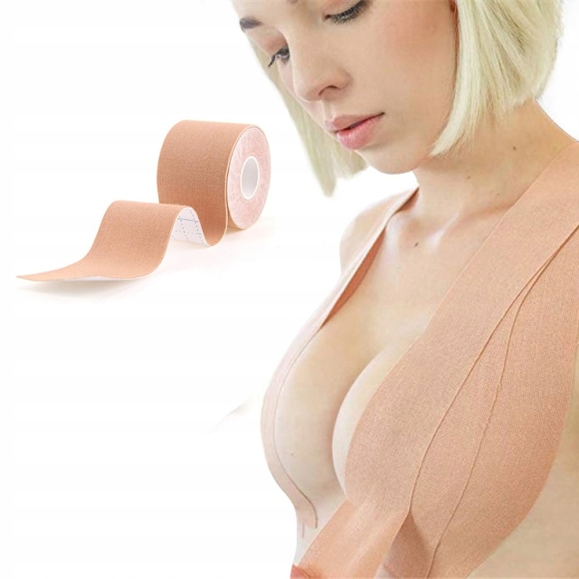 BOOB TAPE TAŚMA UNOSZĄCA BIUST MODELUJĄCA 5m BEŻOW