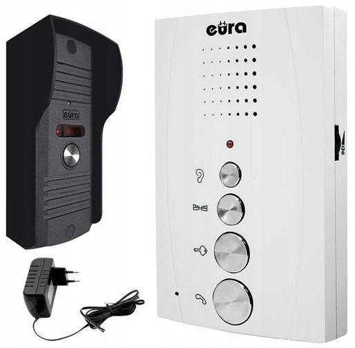 Domofon Eura ADP-11A3 ''INVITO''/sluchátkový bílý