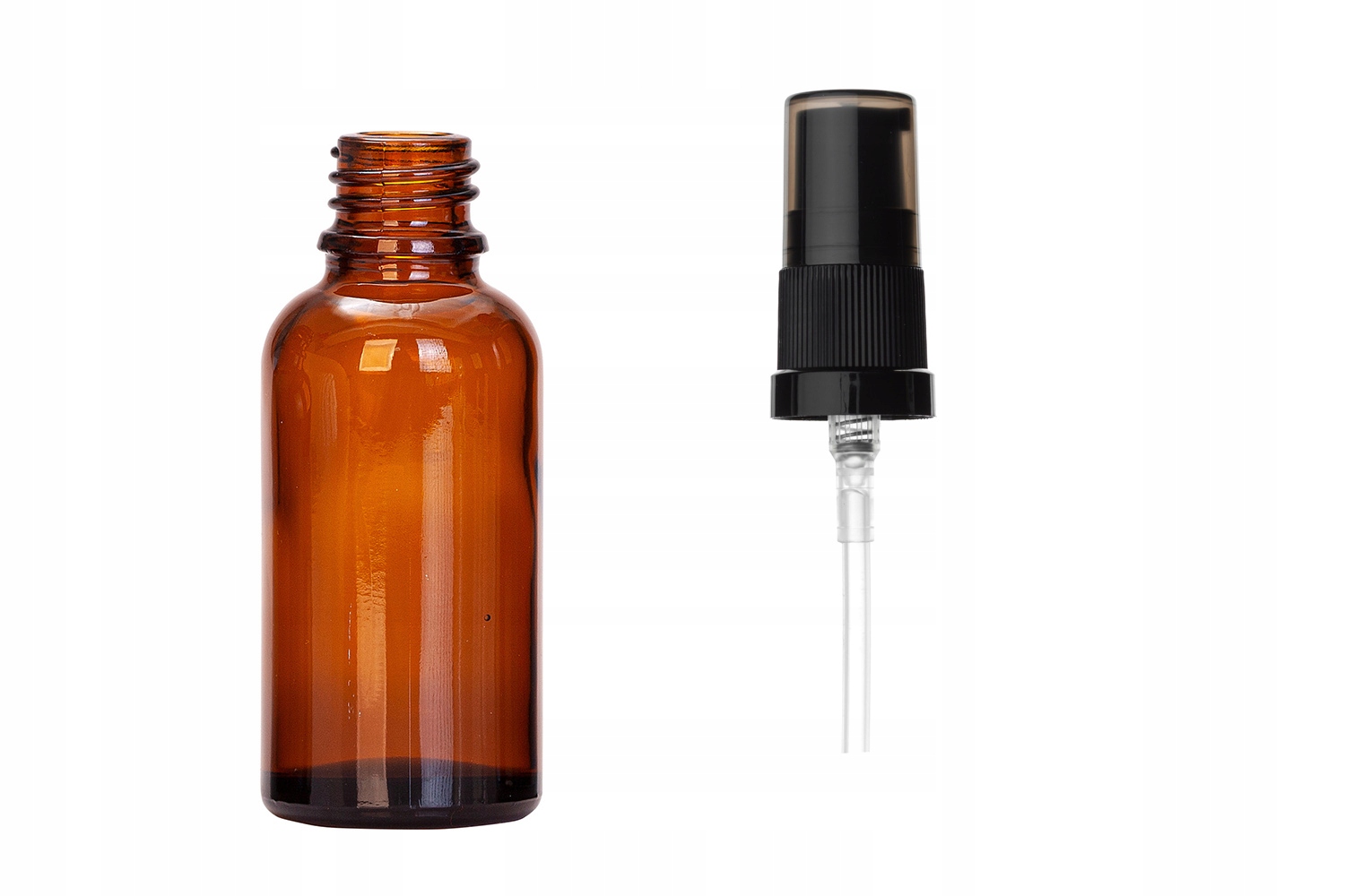 

Butelka szklana brązowa 30 ml z pompką