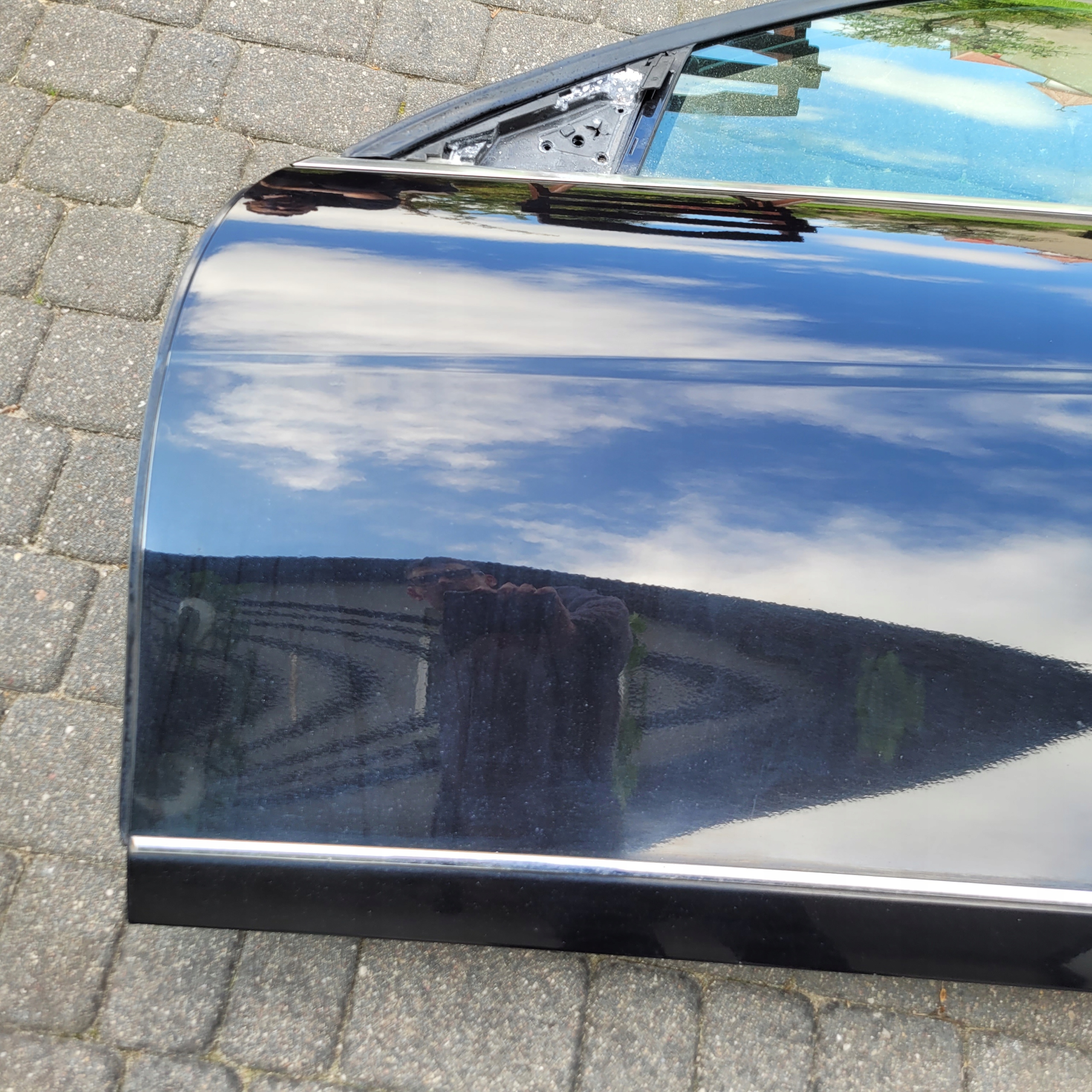 MERCEDES W204 LIFT door front front left AVANGARDE black, C197