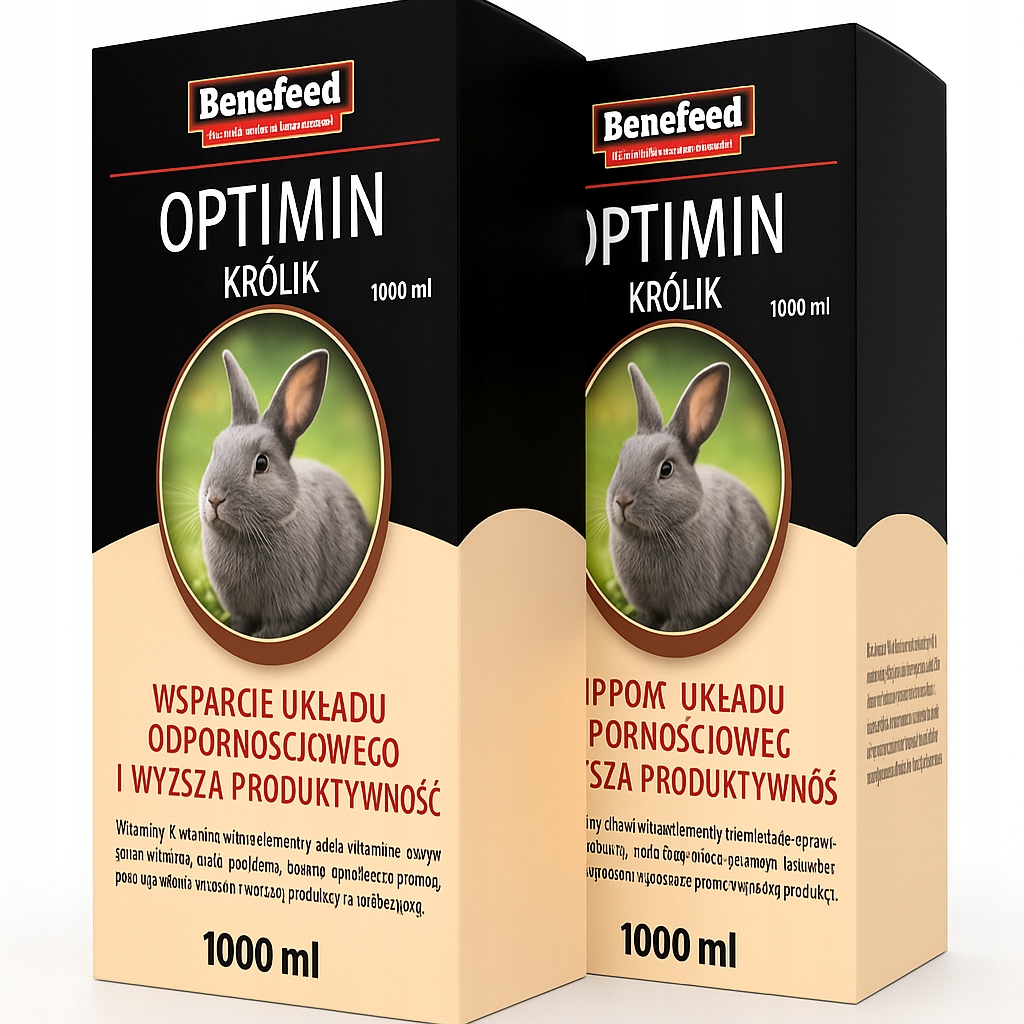 Levně Optimin Králík 1 L x 2 vitamíny Imunita, růst, kondice