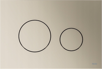 Tece przycisk stelaża Wc nikiel metaliczny Loop płaski nieodstający 9240935