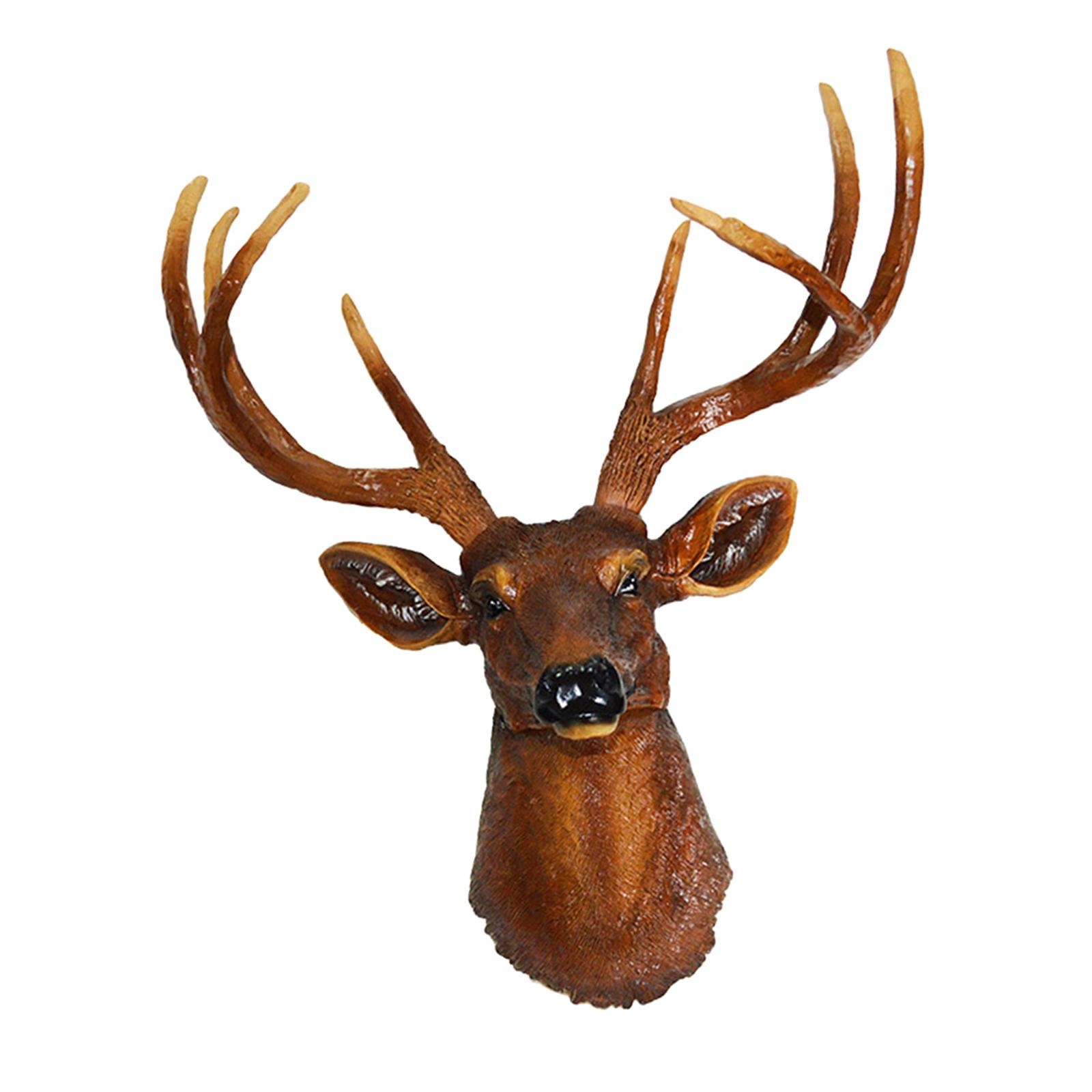 Rzeźba z kolekcji rzeźby głowy jelenia do montażu na ścianie