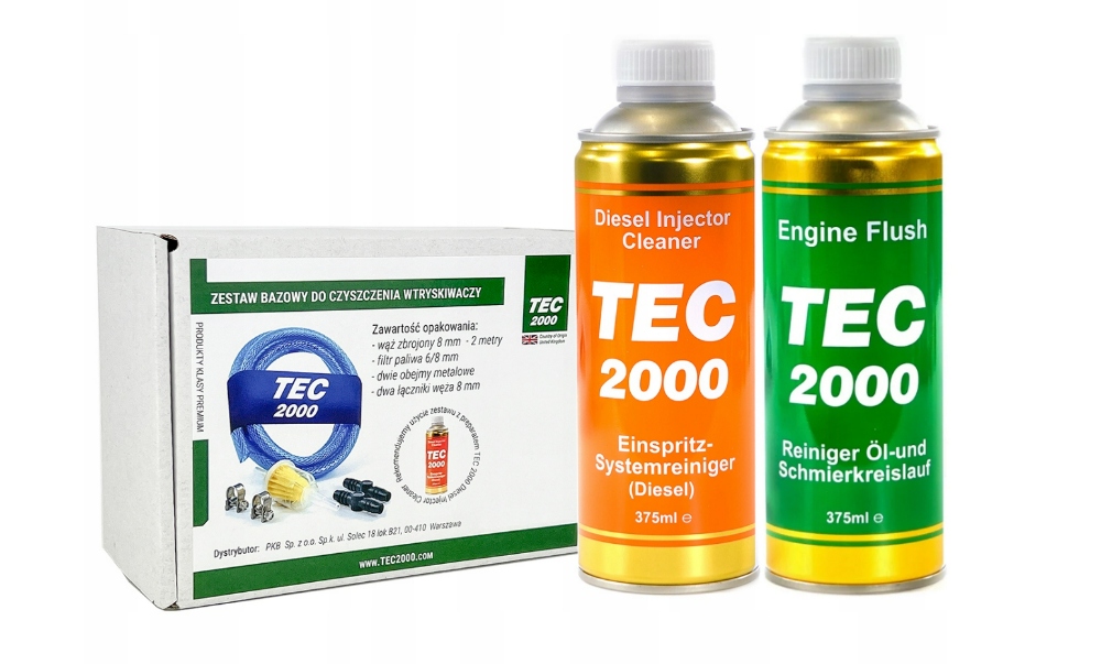 TEC2000 КОМПЛЕКТ ДВИГУНА + ДИЗЕЛЬНИЙ УПРИСКУВАННЯ 8 ММ ФІЛЬТР