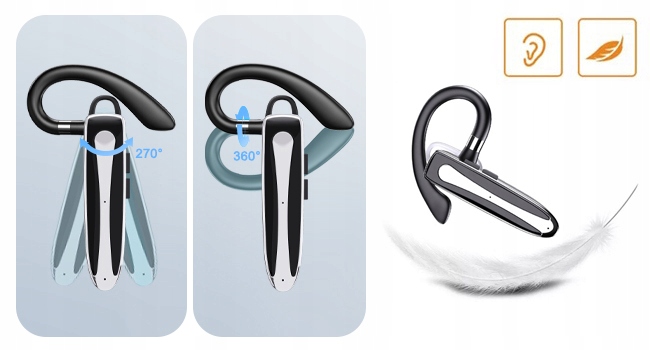 SŁUCHAWKA BEZPRZEWODOWA BLUETOOTH POWERBANK YYK530 Model YYK-530