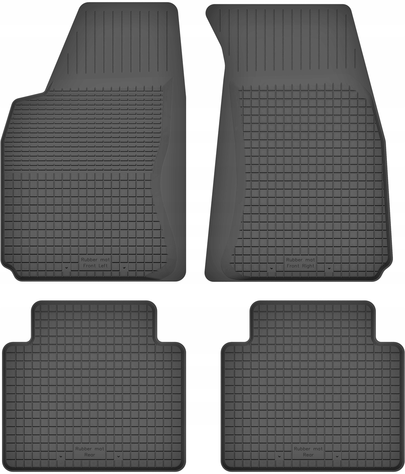 

Dywaniki gumowe wycieraczki do Audi A8 D2 94-02