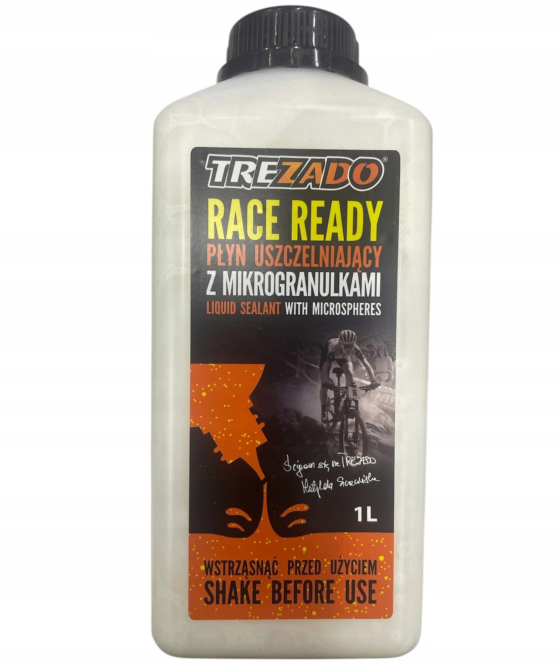 Trezado těsnicí mléko na pneumatiky s mikrogranulemi 1000 ml