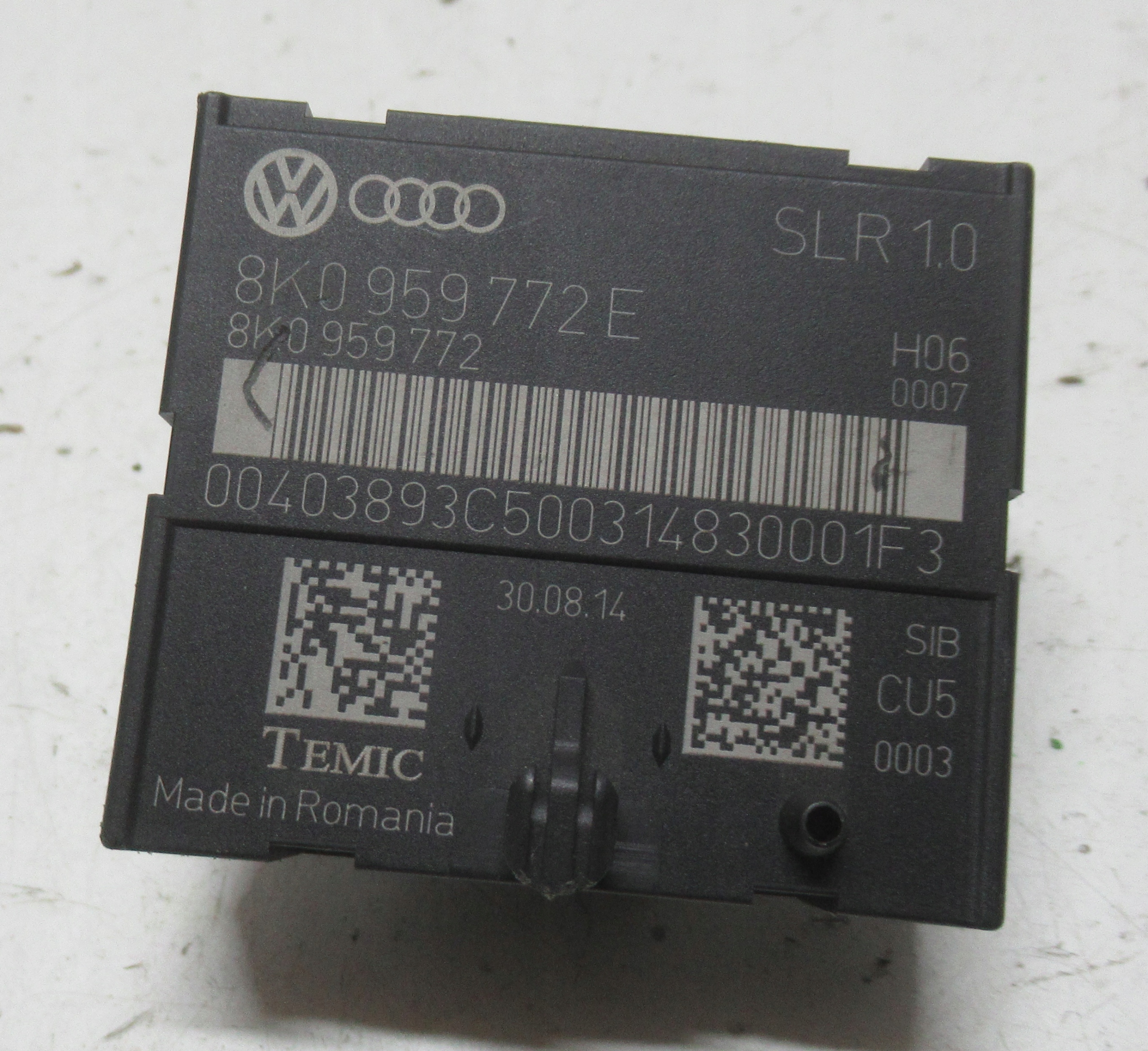 AUDI A4 B8 14R module control unit seat left front 8K0959772E