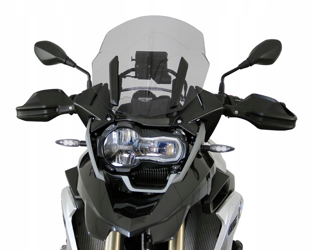 Motocyklové sklo Mra Bmw R 1200 Gs Rallye R12W 2017-, forma Tm, čierna