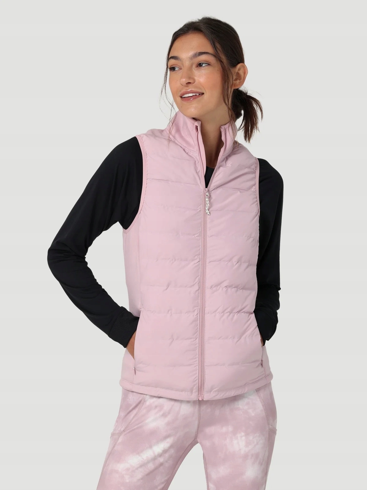 Dámská vesta Wrangler Athletic Hybrid Vest Lilac WA4KY3X24 XXL