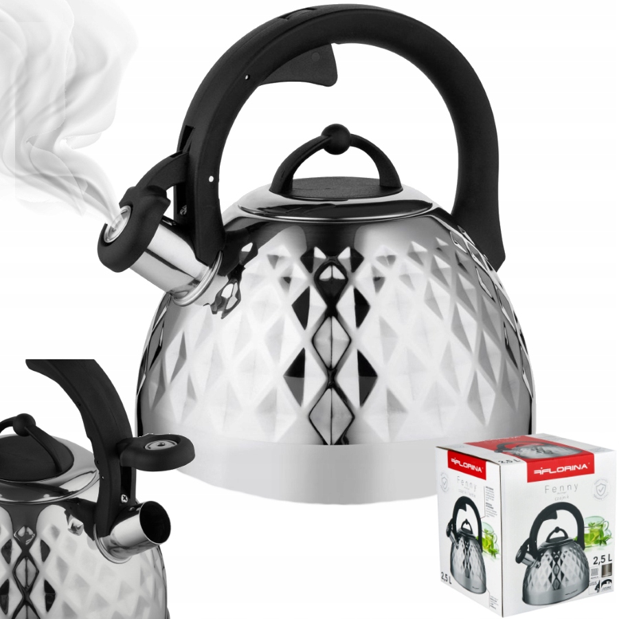 

Czajnik Florina Fenny Mirror Gaz Indukcja 2,5L