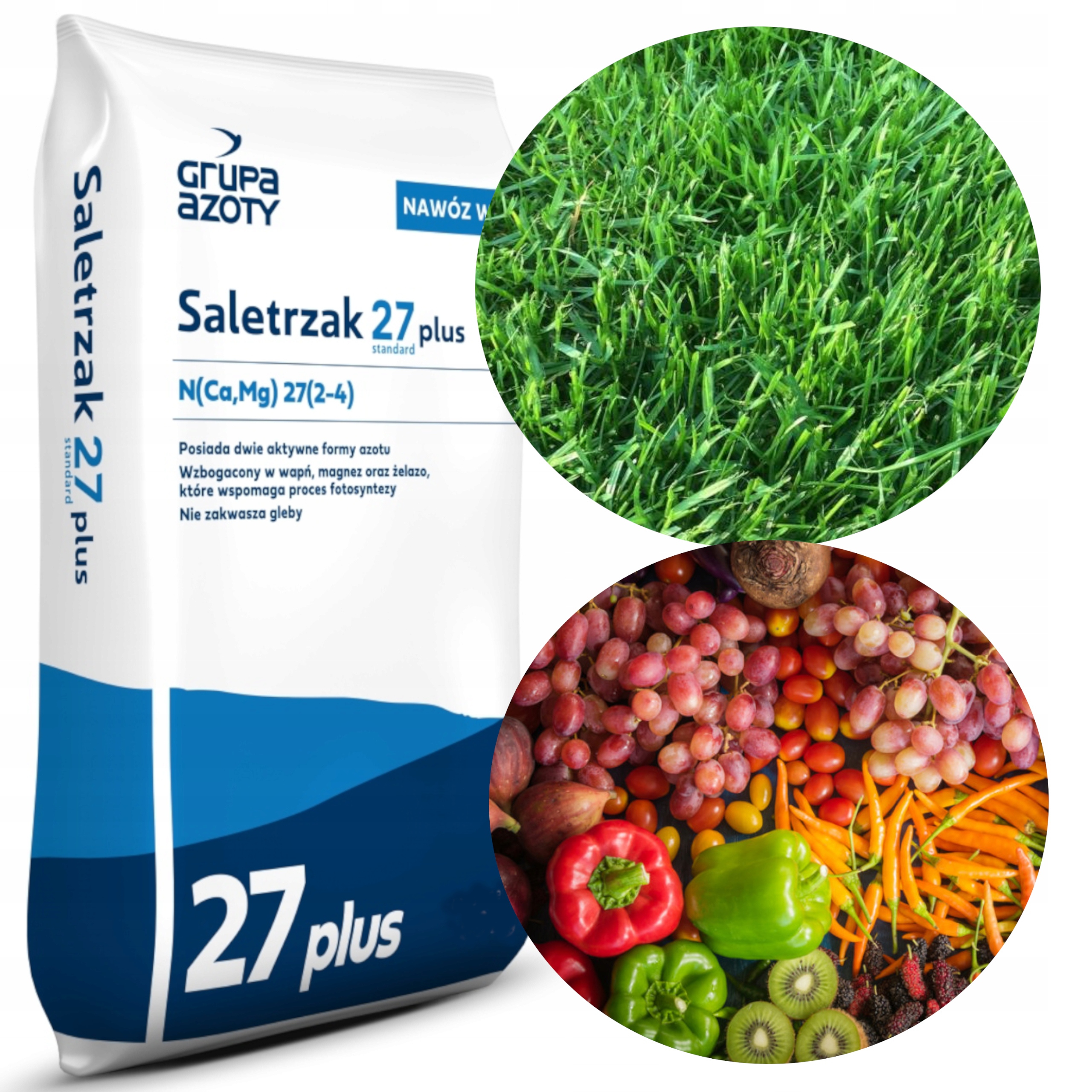 

Saletrzak 25kg Nawóz na trawnik Długo Działa