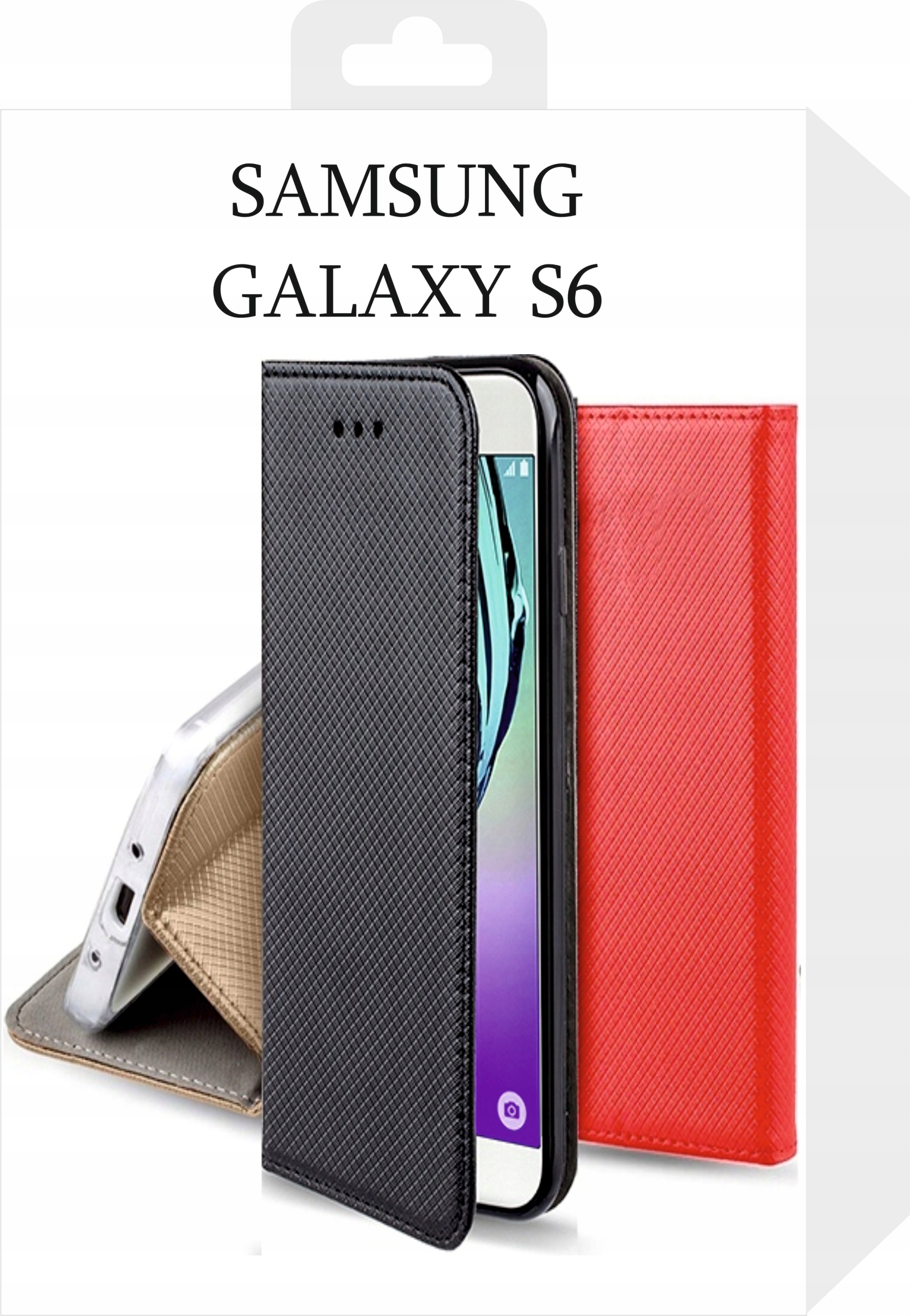 

Etui Z Klapką Do Samsung Galaxy S6 - Różne Kolory