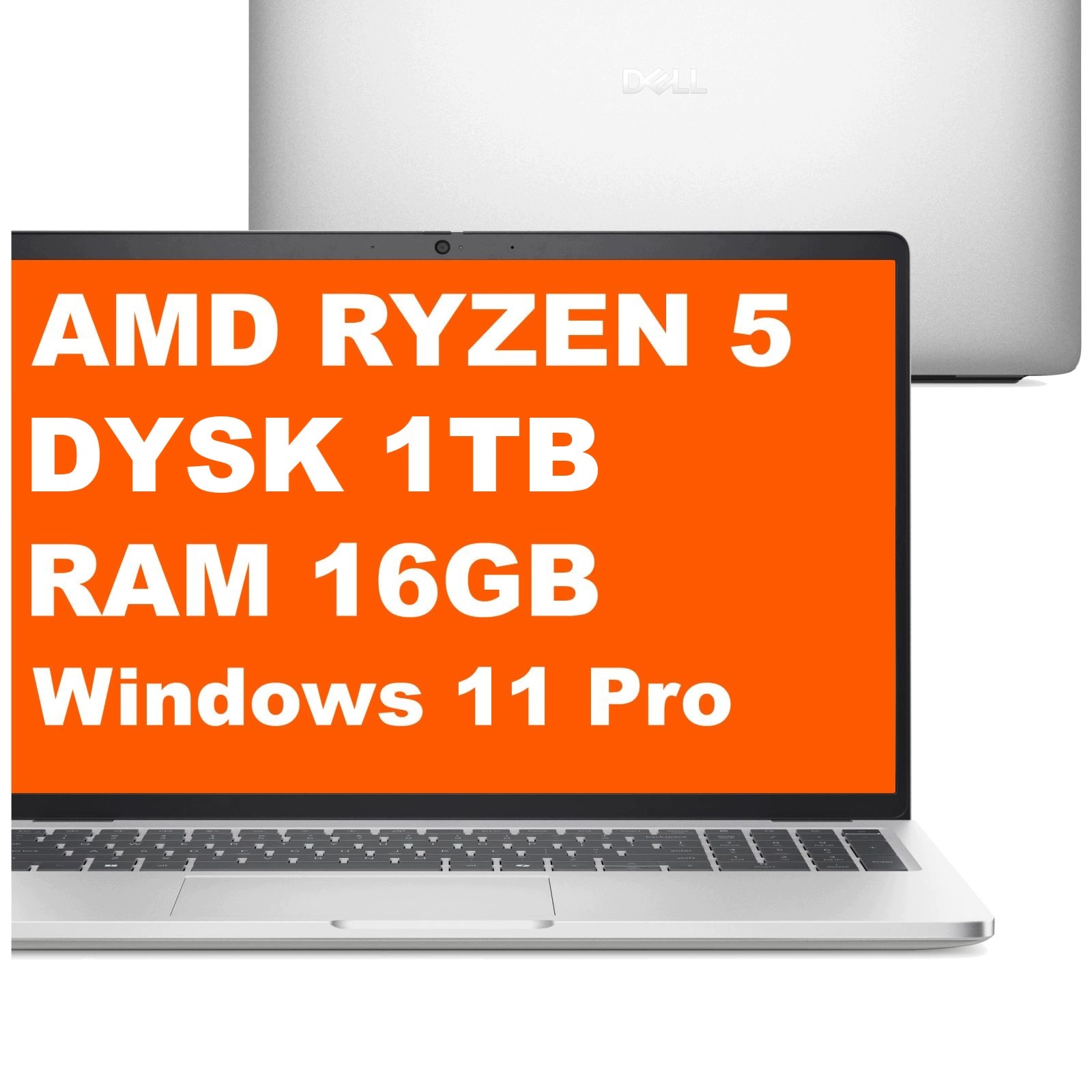 Laptop Dell Pro 16 Plus Ryzen 5 16GB 1TB Amd Radeon Fhd+ Win 11 Pro