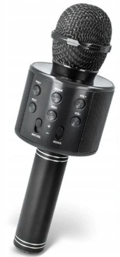 Forever Audio Mikrofon karaoke czarny