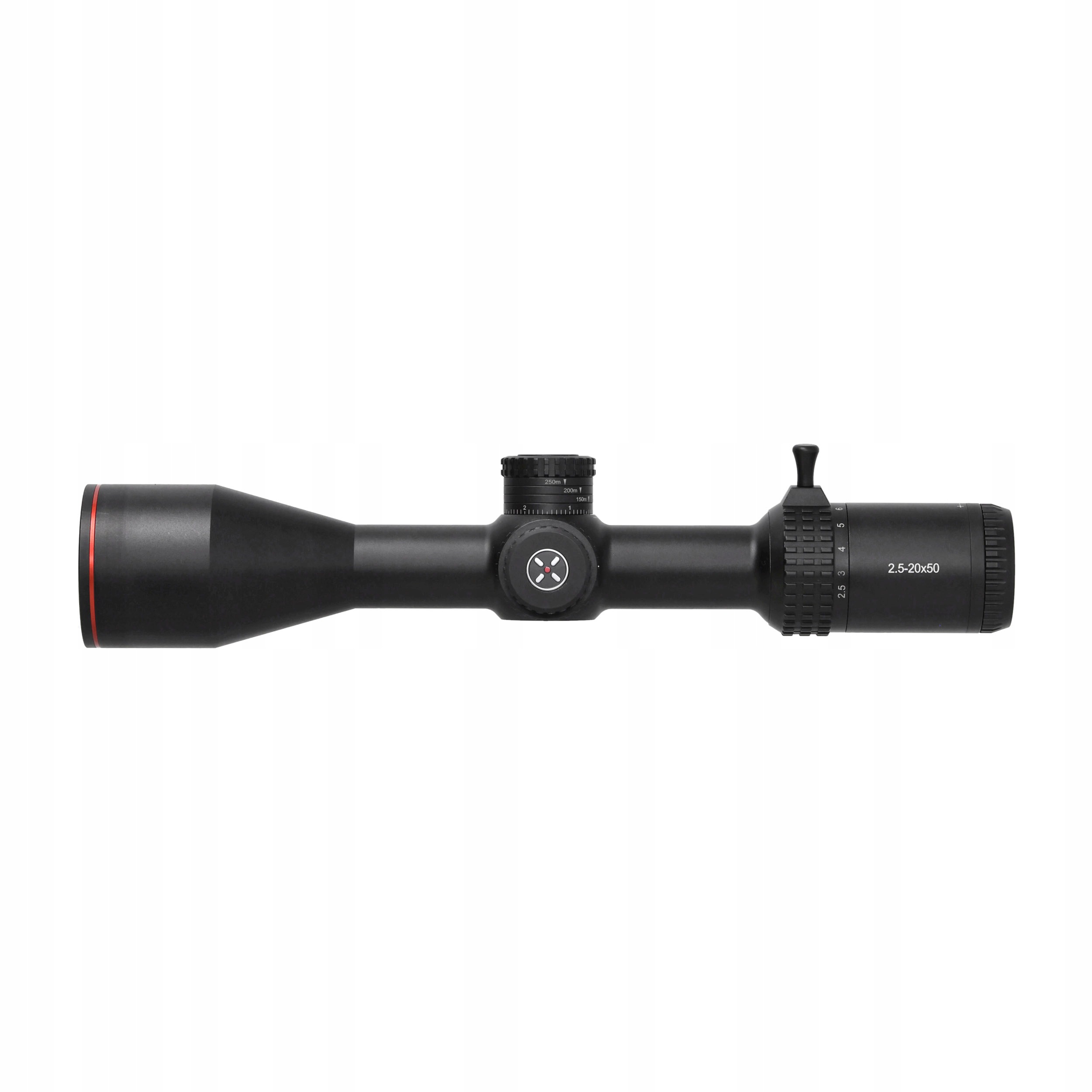 Optický dalekohled Noxar Magnar 2,5-20x50 (plus objímky 30 mm PIcantinny)