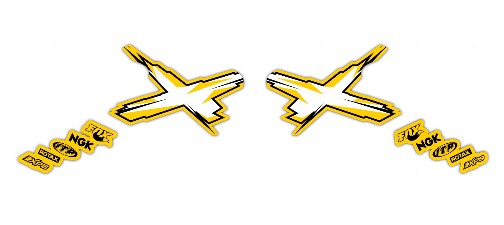 Samolepky Can-Am Outlander sada nálepek