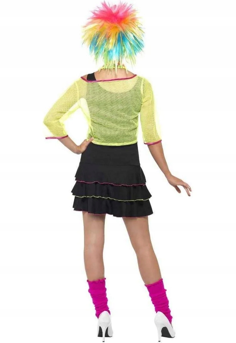 Strój Disco Przebranie Lata 80 Kostium Pop M Rozmiar M