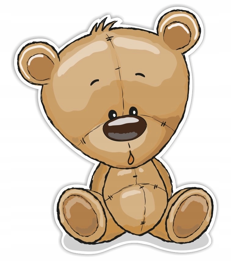 

Piankowa dekoracja ścienna Miś