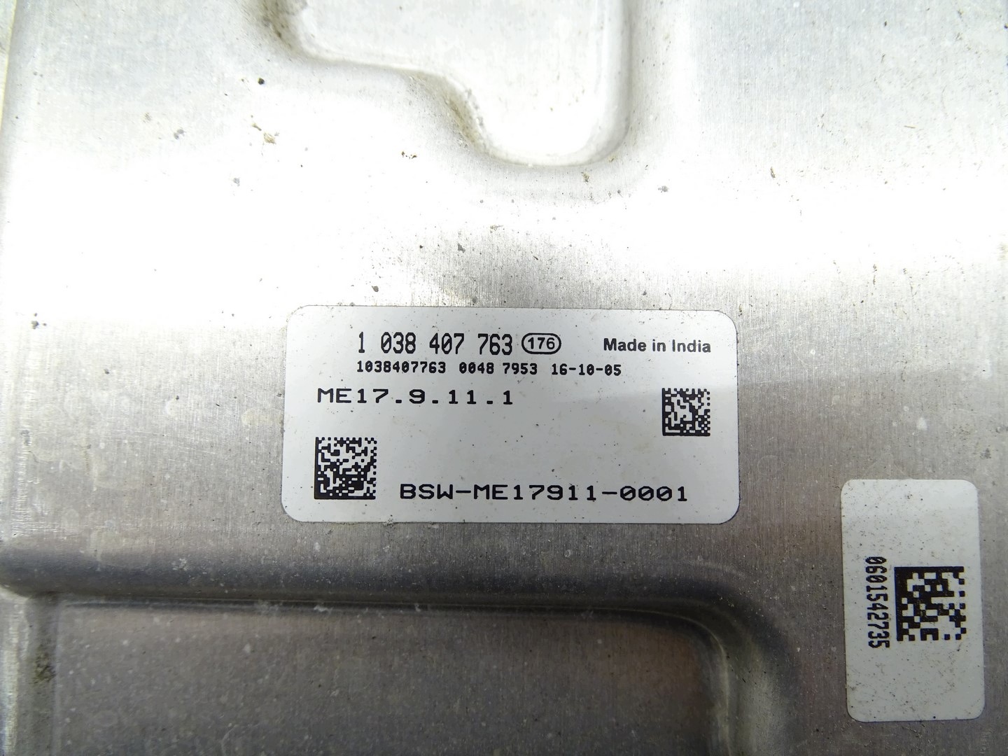 computer control unit of the engine HYUNDAI I10 II 39115-04389