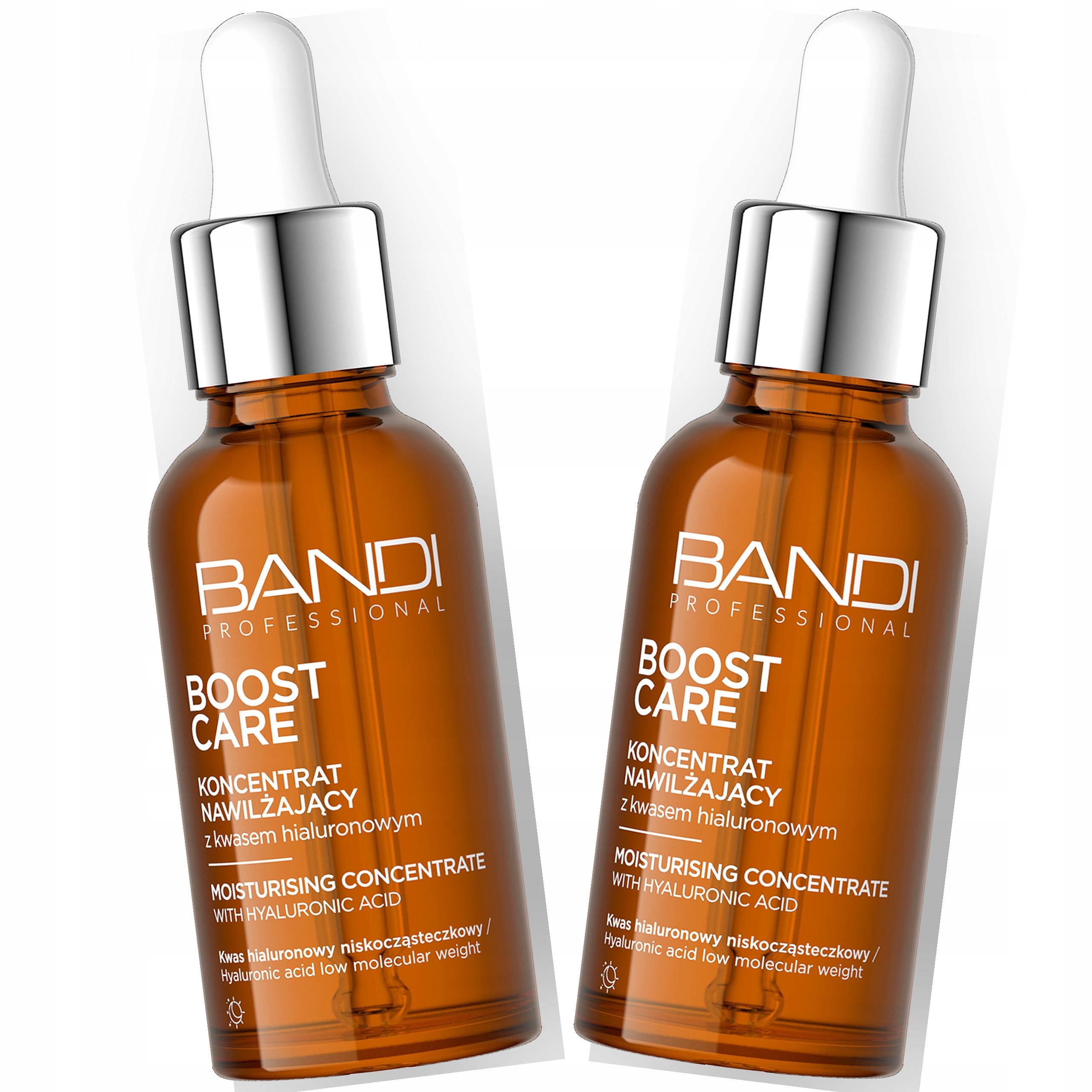 2x Kwas Hialuronowy do twarzy Bandi intensywne nawilżenie, każda cera