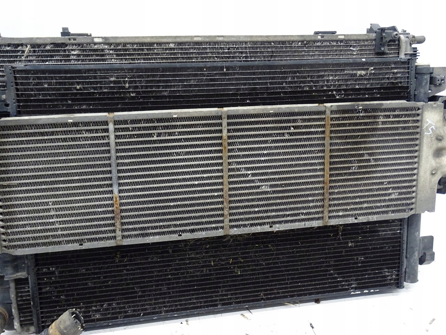 KOMPLET der Kühler INTERCOOLER Lüfter VW TRANSPORTER T5 LIFT 2.0 TDI