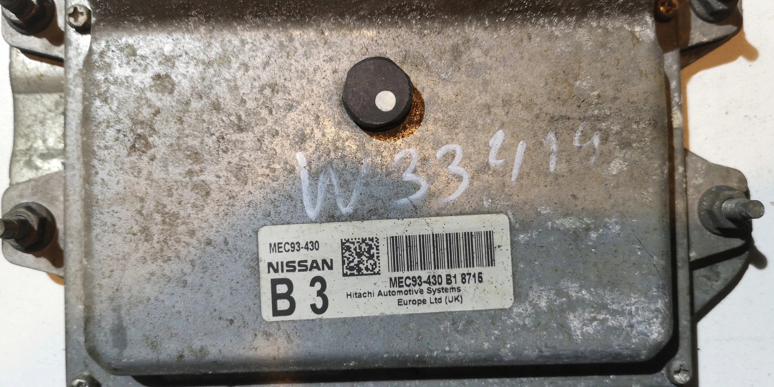 control unit NISSAN MEC93-430 B3 MEC93-430 B1 8715