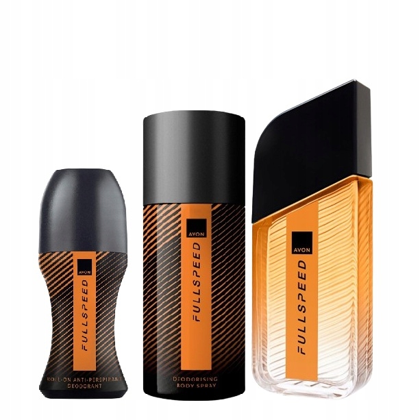 Full Speed zestaw męski perfumy dezodorant roll-on
