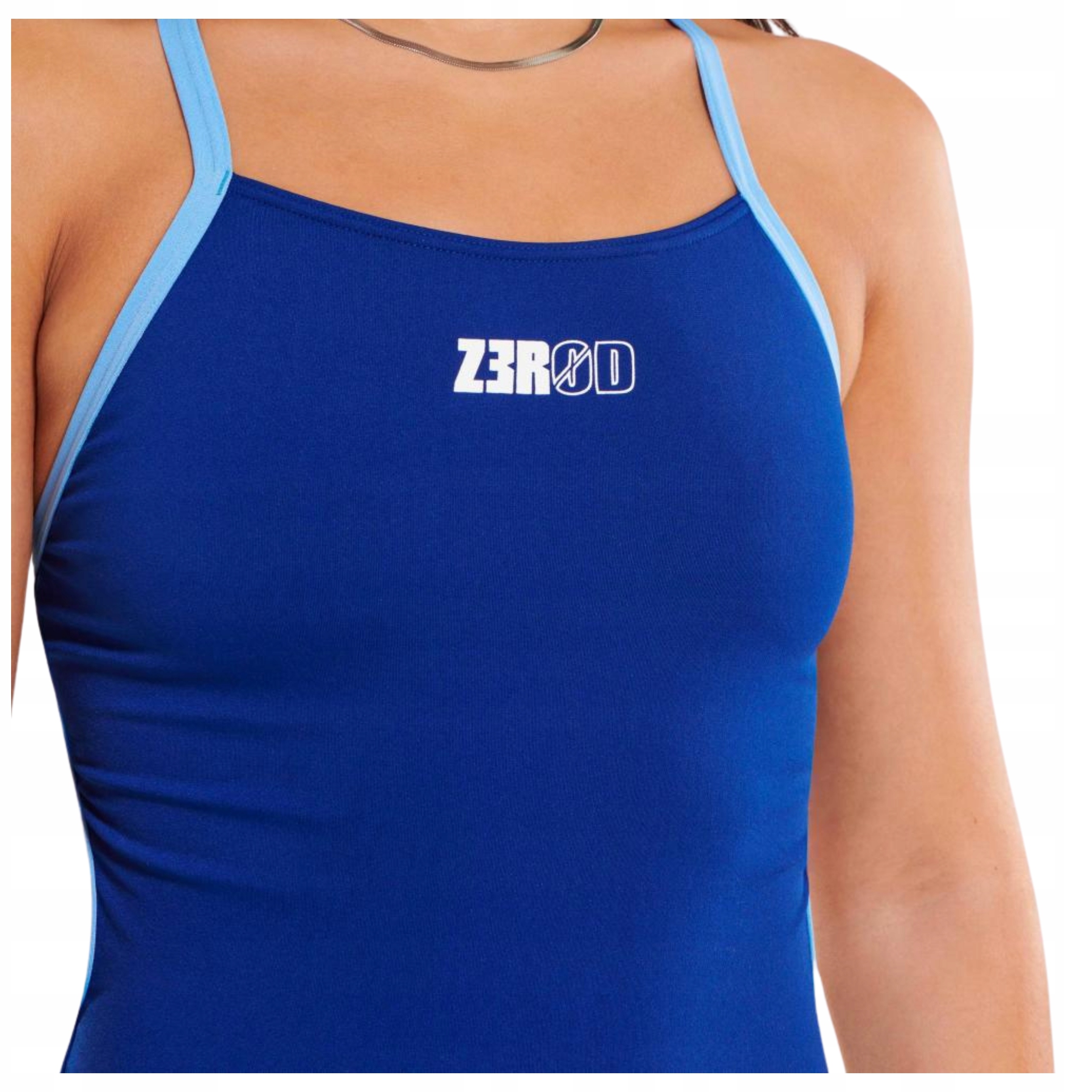 Strój Kąpielowy Jednoczęściowy Damski Zerod One Pice Royal Blue/Sky Blue S