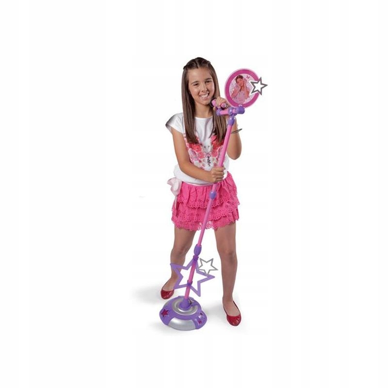 Smoby Mikrofon ze statywem Violetta DISNEY 027223 EAN (GTIN) 3032160272239