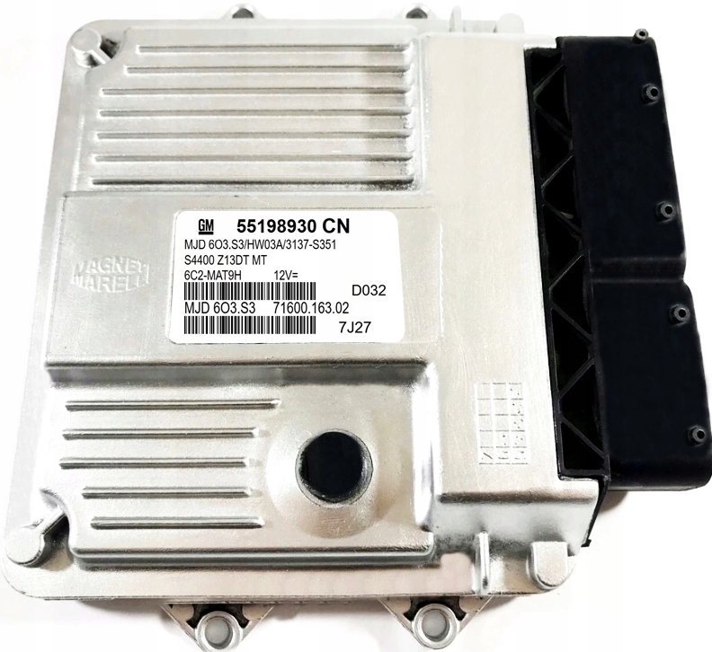 KOMPUTER OPEL CORSA D 55198930 CN MJD603.S3 + PIN