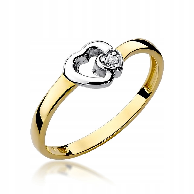 Prstýnek s briliantem r13