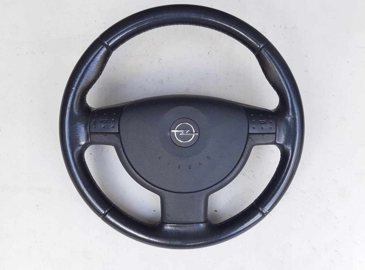 KIEROWNICA SKÓRZANA OPEL CORSA C MERIVA A TIGRA COMBO C BARDZO ŁADNA