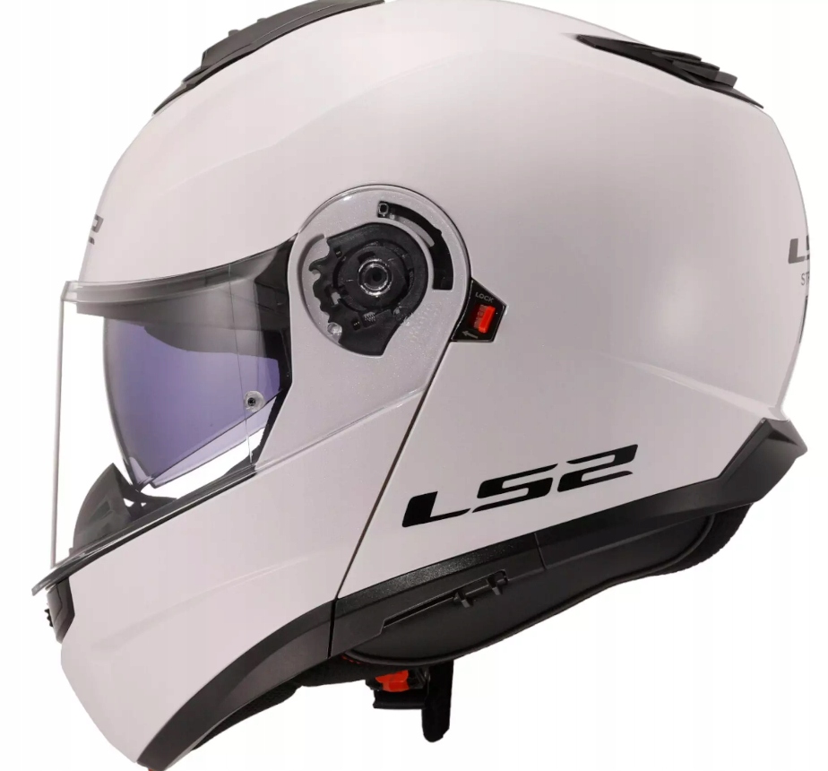 KASK SZCZĘKOWY LS2 FF908 STROBE II SOLID WHITE S Model FF908 Strobe II