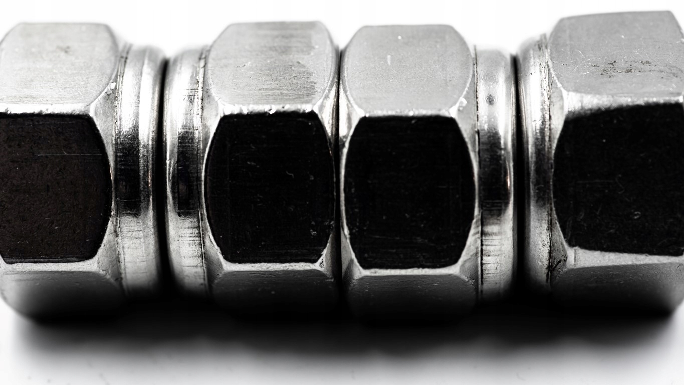 M8 NAKRĘTKA SAMOHAMOWNA SAMOKONTRUJĄCA KWASOODPORNA nierdzewna A4 985 (10) Kolor srebrny