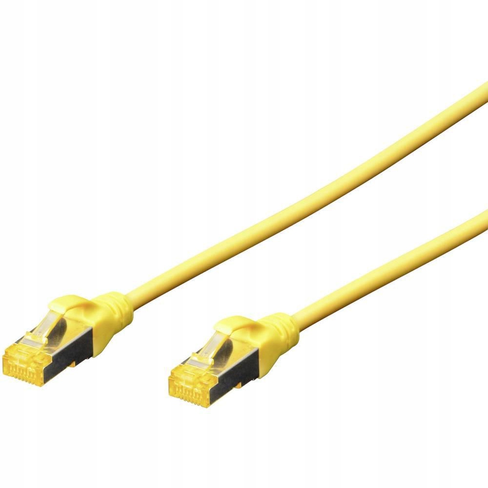 Digitus DK-1644-A-010/Y kabel sieciowy 1 m Cat6a S/FTP (S-STP) Żółty