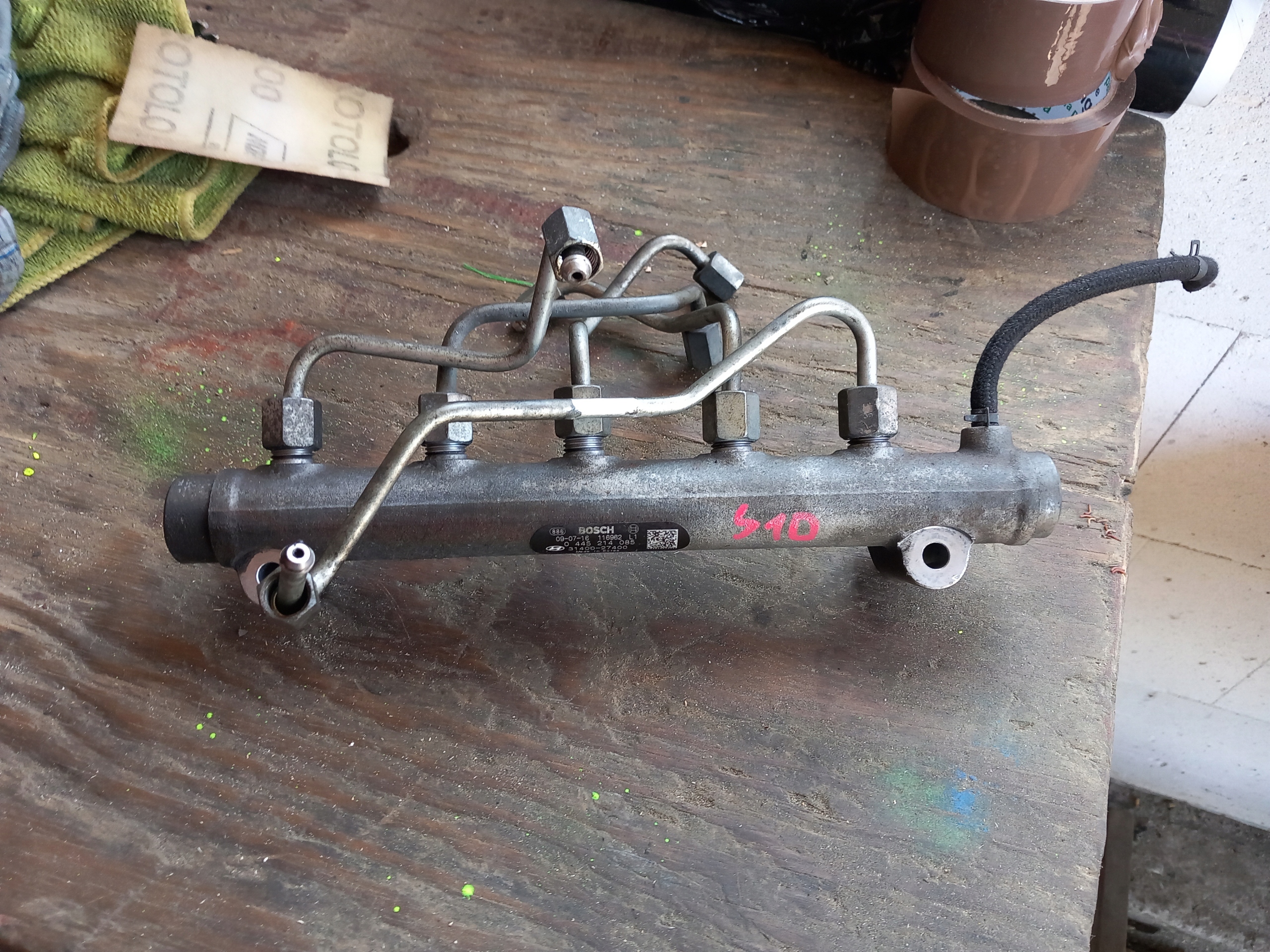 31400-27400 LISTWA COMMON RAIL TUCSON 2,0 CRDI