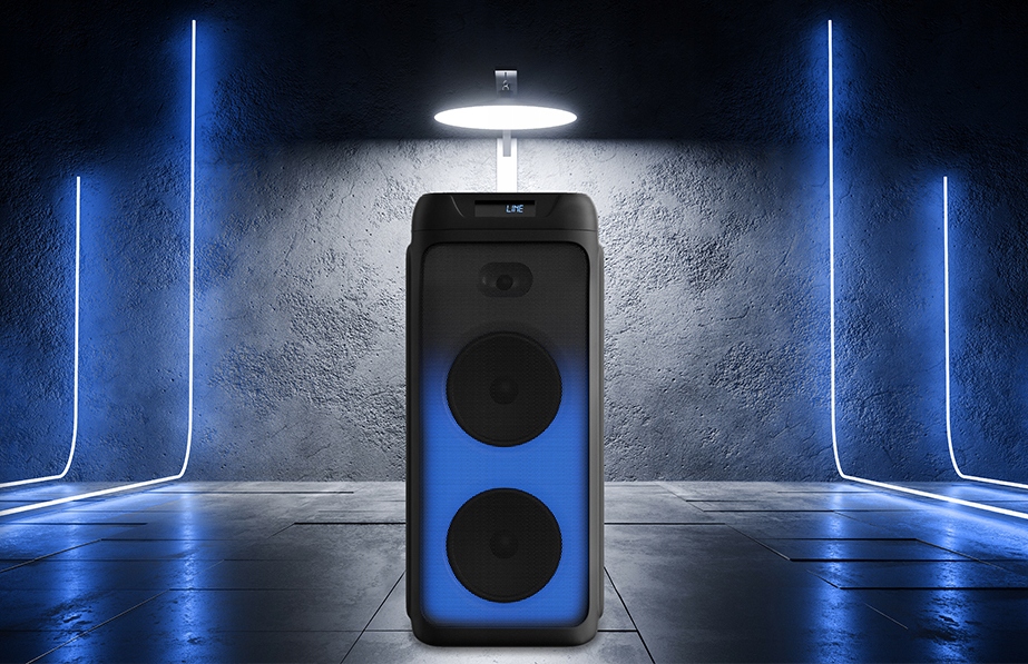 DUŻY GŁOŚNIK PRZENOŚNY CRATEL-L BLUETOOTH 50W EAN (GTIN) 8024151902862