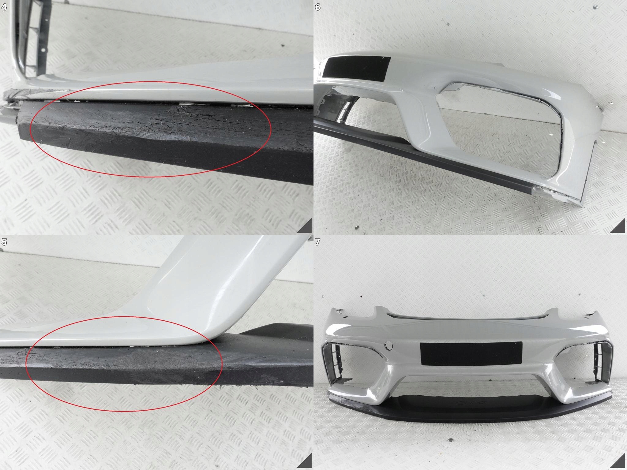 PORSCHE 982 718 GT4 BOXSTER SPYDER/CAYMAN bumper