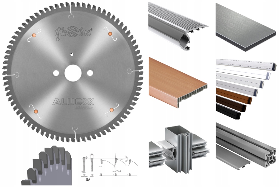 Globus Pila Na Hliník 300x30x3,2/2,5/96z GA-5 Aluex