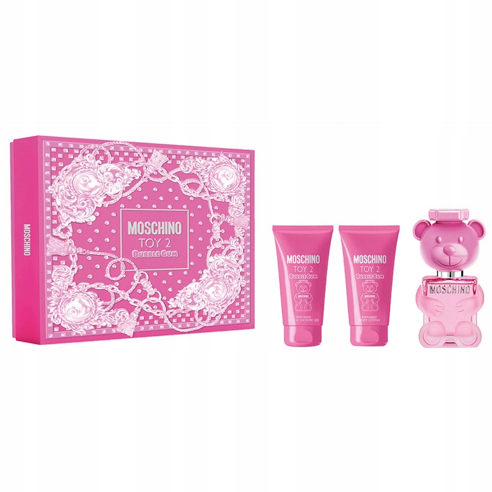 Moschino Toy 2 Bubble Gum Edt 50 ml Sprej Balzám 50 ml Gel 50 ml