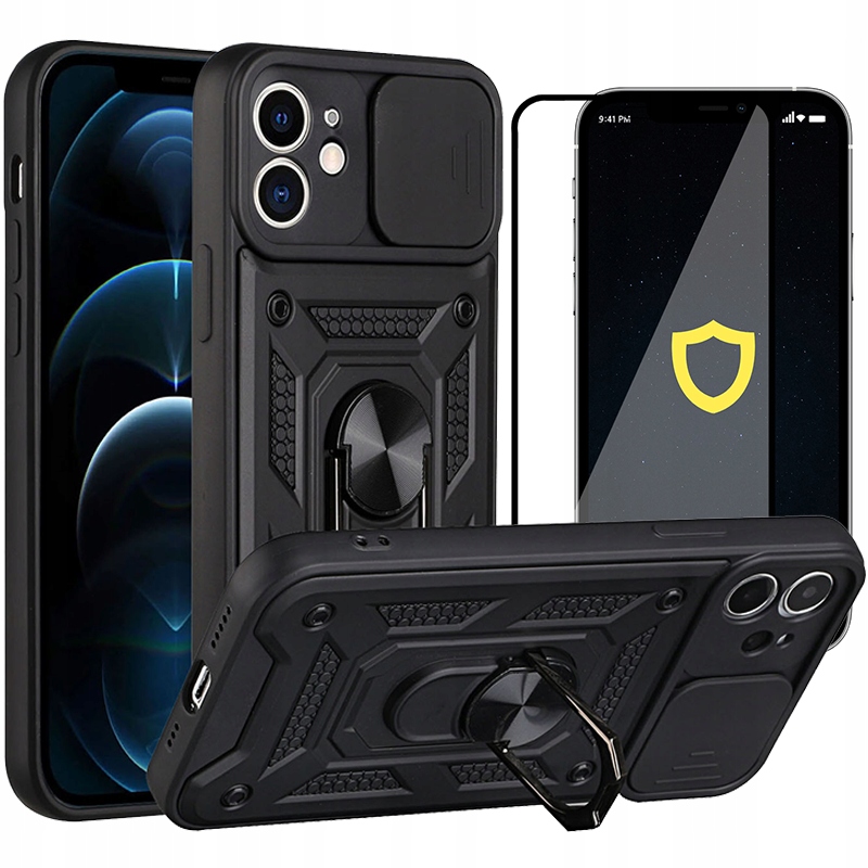 

Etui Case Camring Do Iphone 12 Mini Szkło