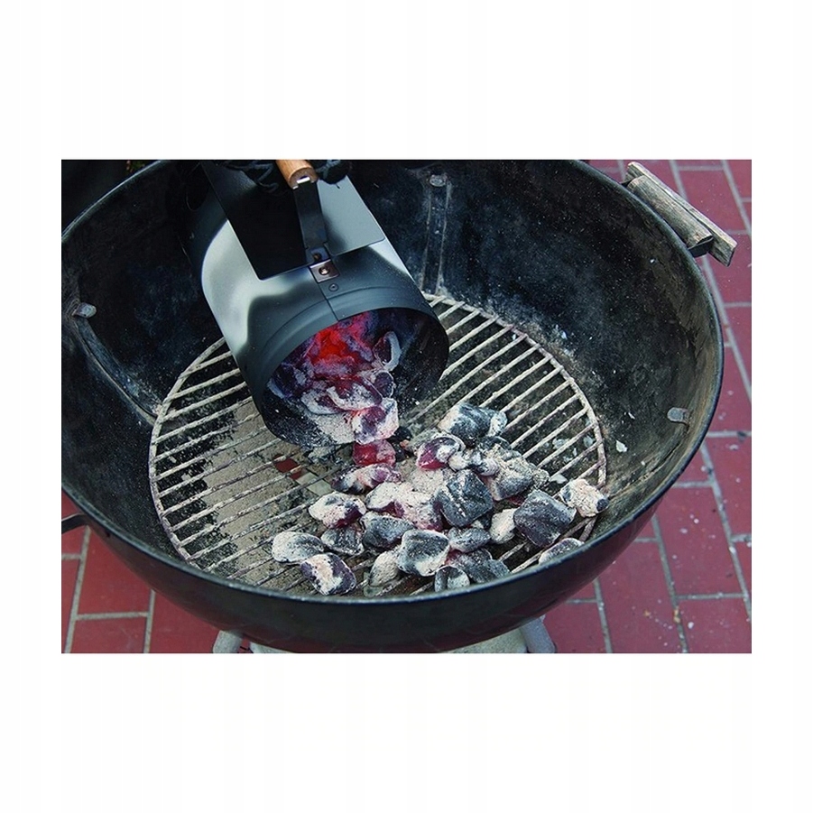 Komin do rozpalania grilla węgla brykietu 27 cm Kod producenta kom27