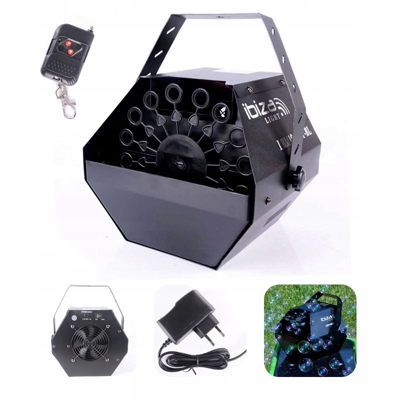 Wytwornica baniek bezprzewodowa akumulator pilot