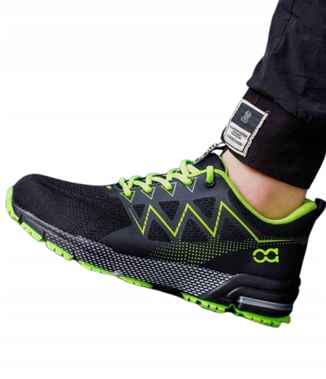 Shein Buty Robocze Męskie Czarne Z Ochronnym Podnoskiem 40 1HF