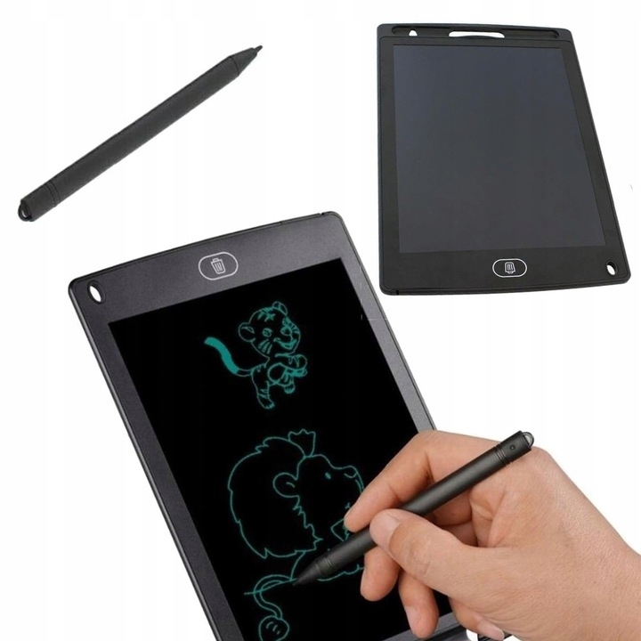 TABLET GRAFICZNY ZNIKOPIS DO RYSOWANIA PISANIA 8.5'' RYSIK DLA DZIECI Wiek dziecka 2 lata +